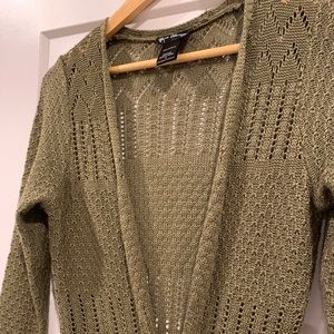 5 for $45/ Love Always long open knit sweater